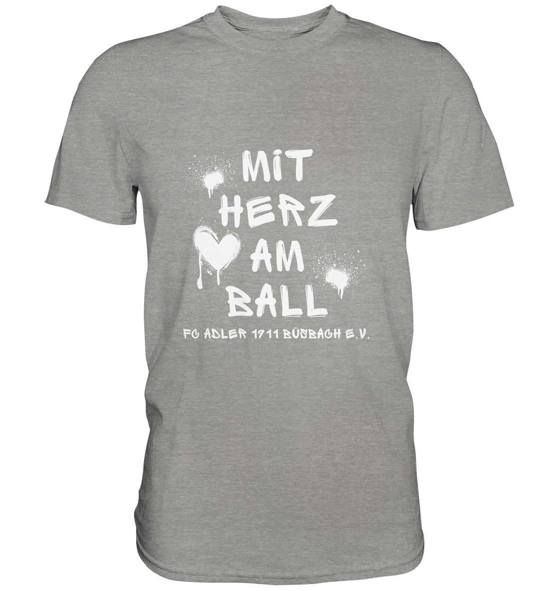 Slogan "Graffiti" - Premium Shirt