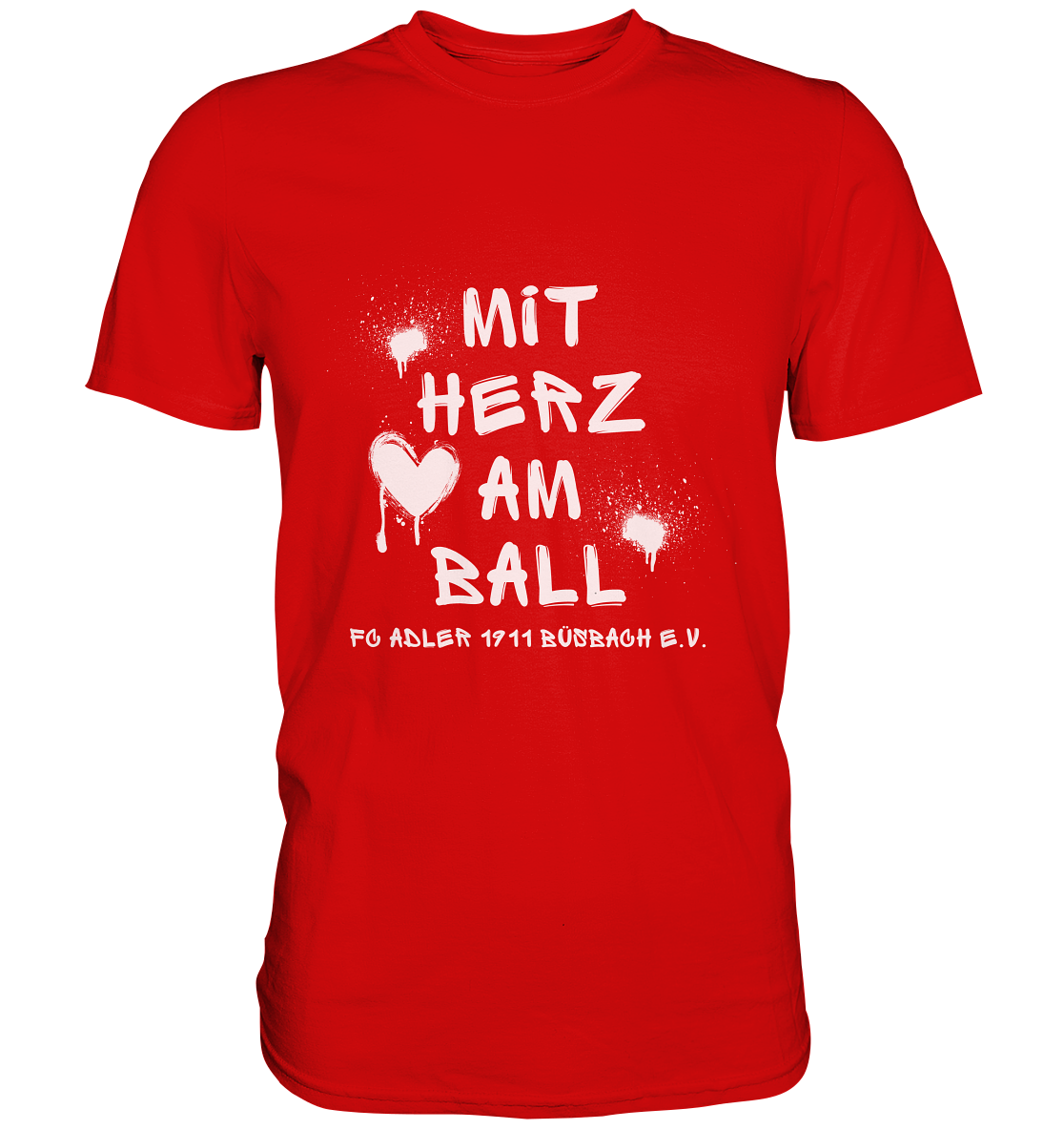 Slogan "Graffiti" - Premium Shirt