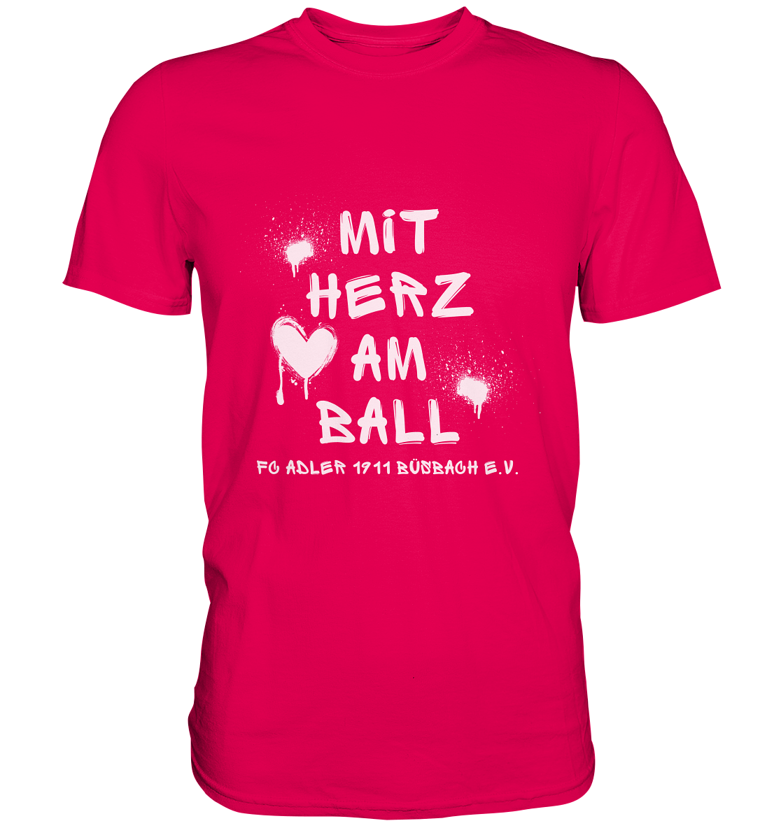 Slogan "Graffiti" - Premium Shirt