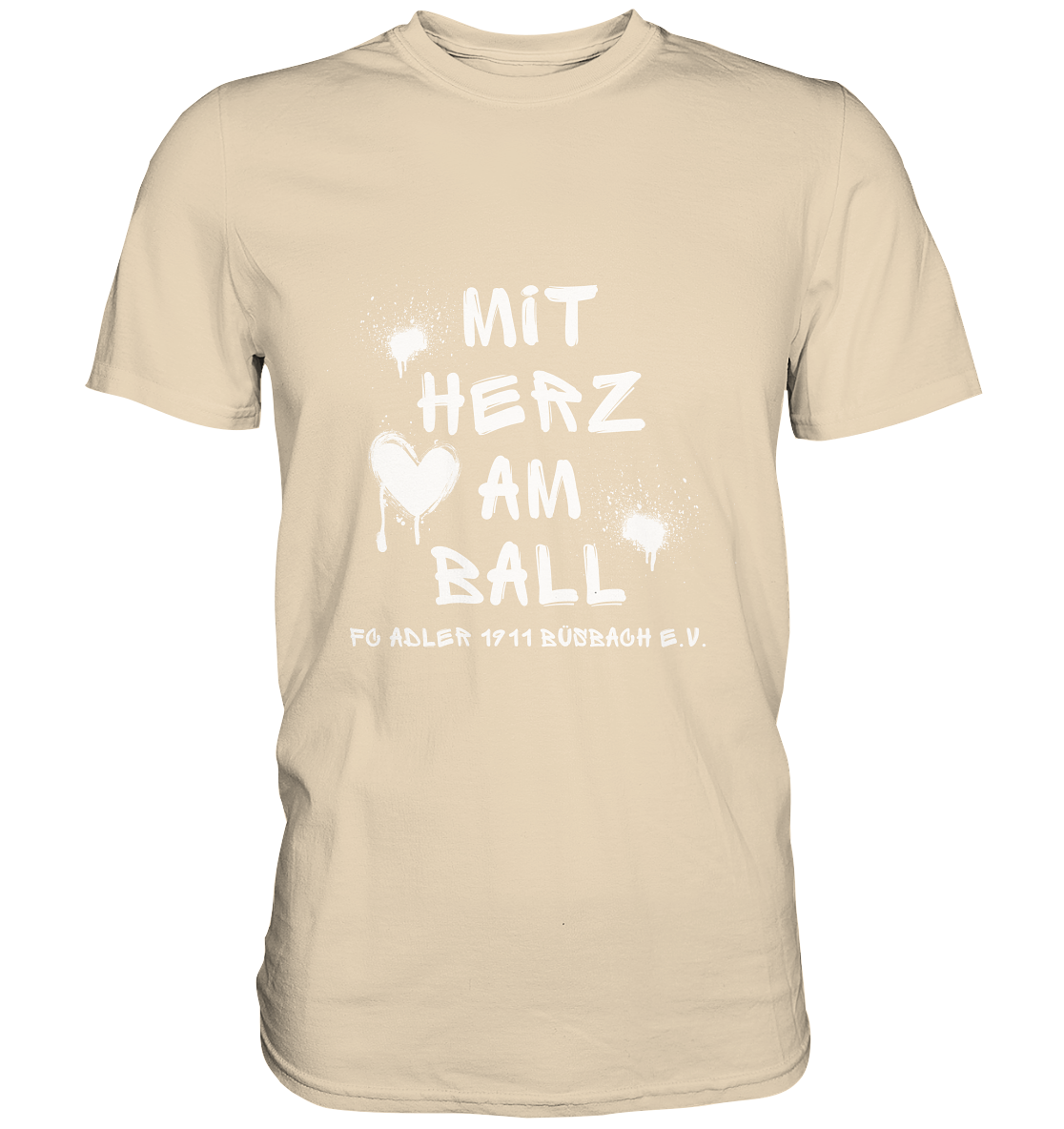 Slogan "Graffiti" - Premium Shirt