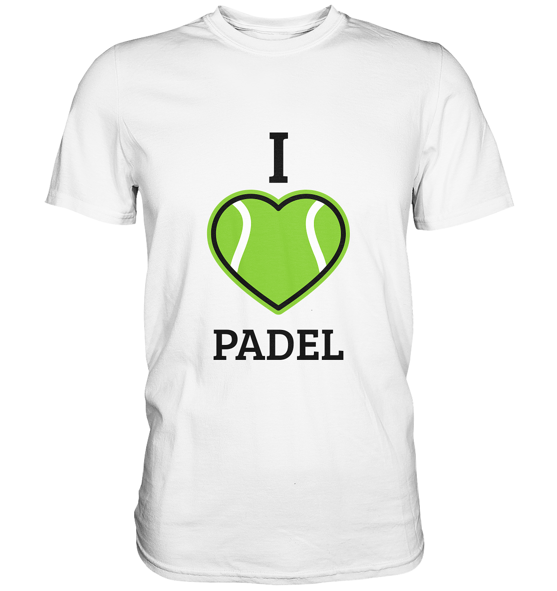 I Love Padel - Premium Shirt
