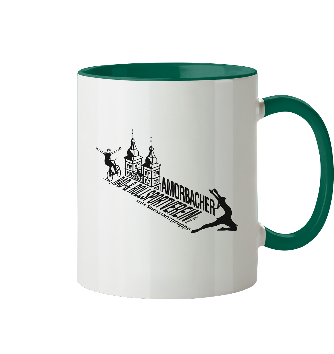 Nur Logo - Tasse zweifarbig