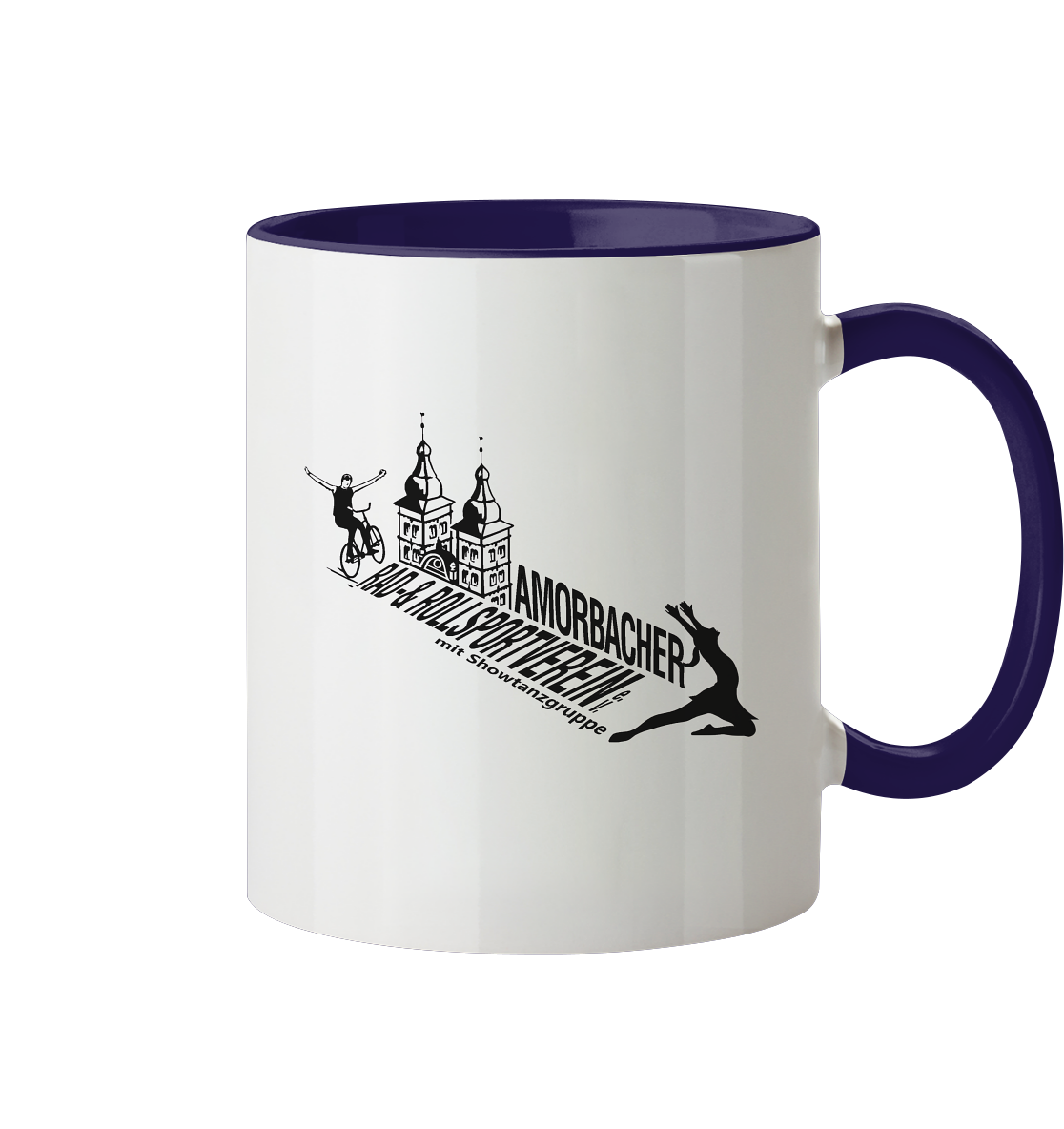 Nur Logo - Tasse zweifarbig