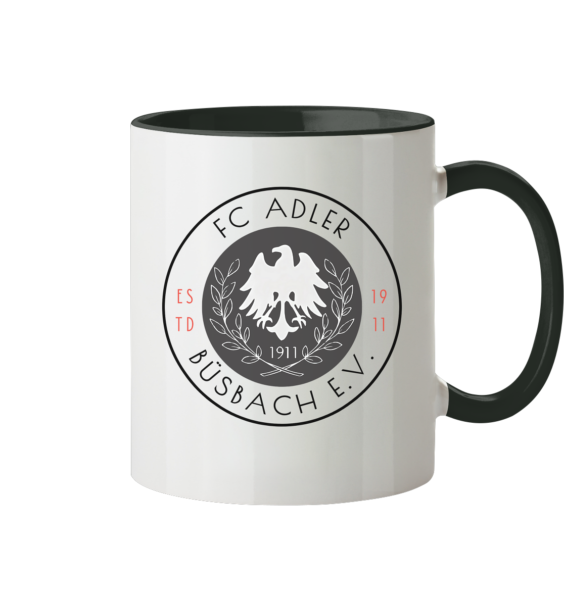 Wappen - Tasse zweifarbig
