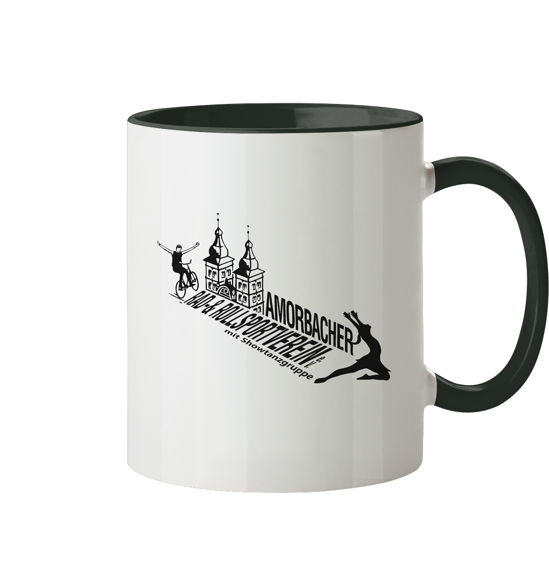Nur Logo - Tasse zweifarbig
