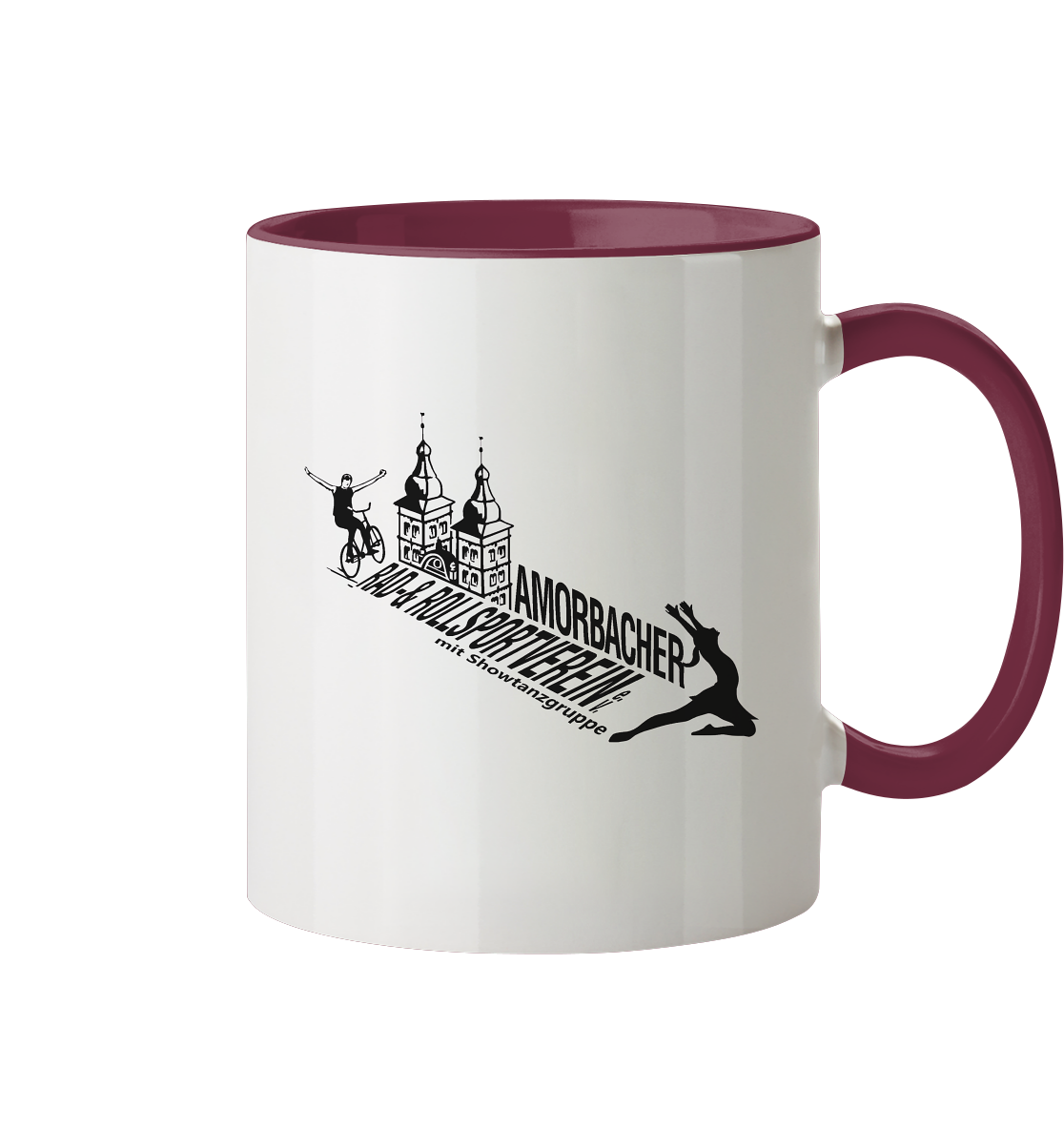 Nur Logo - Tasse zweifarbig