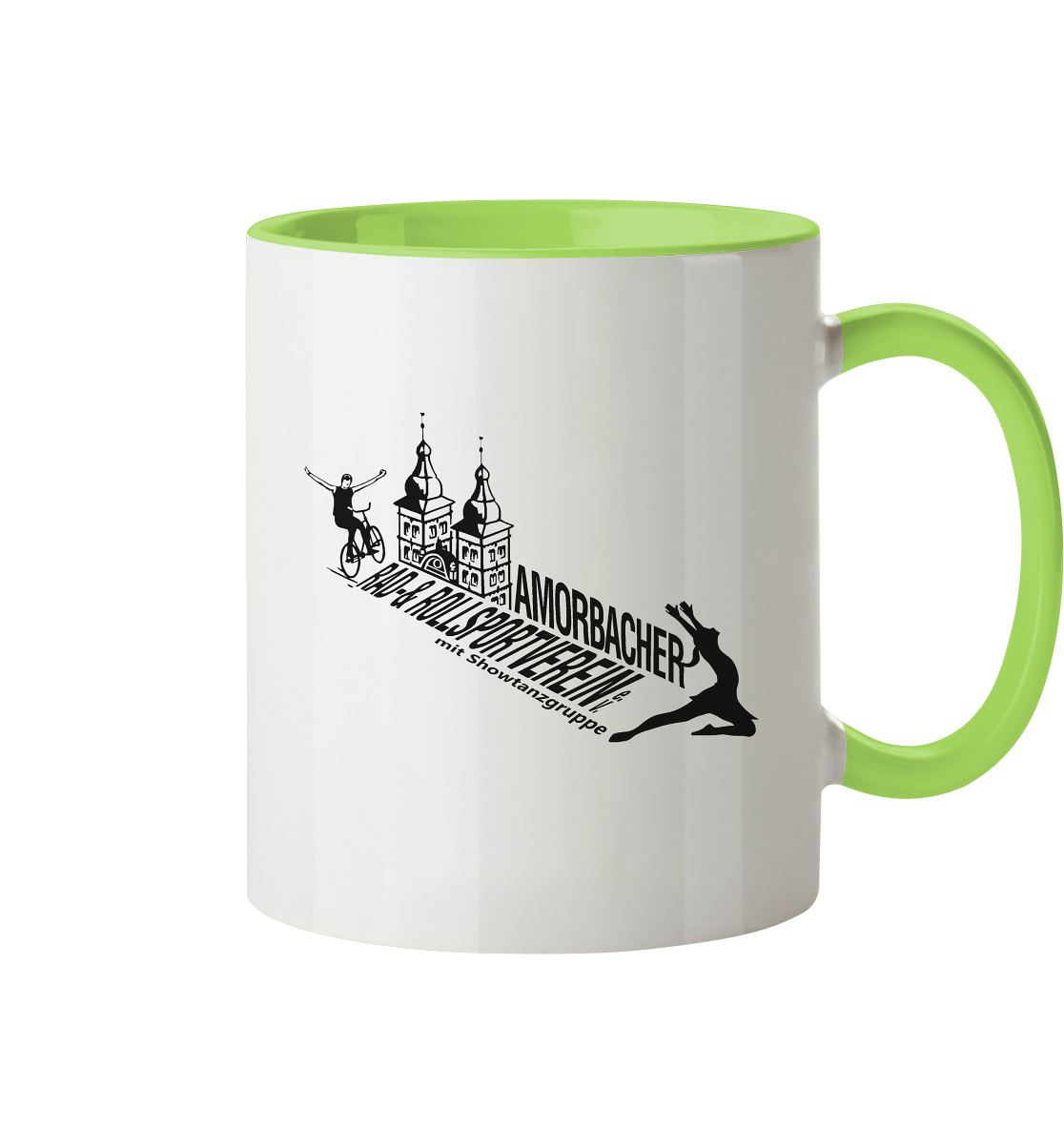Nur Logo - Tasse zweifarbig
