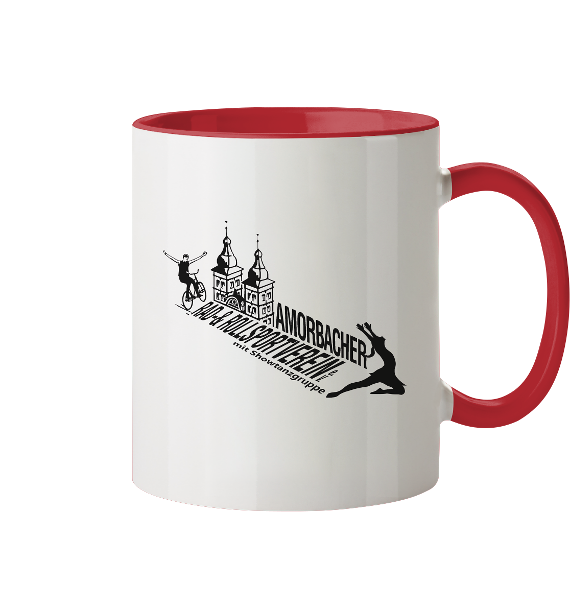 Nur Logo - Tasse zweifarbig