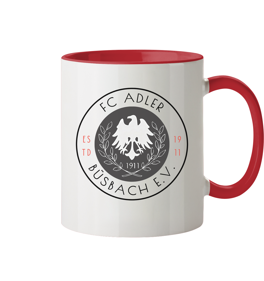 Wappen - Tasse zweifarbig