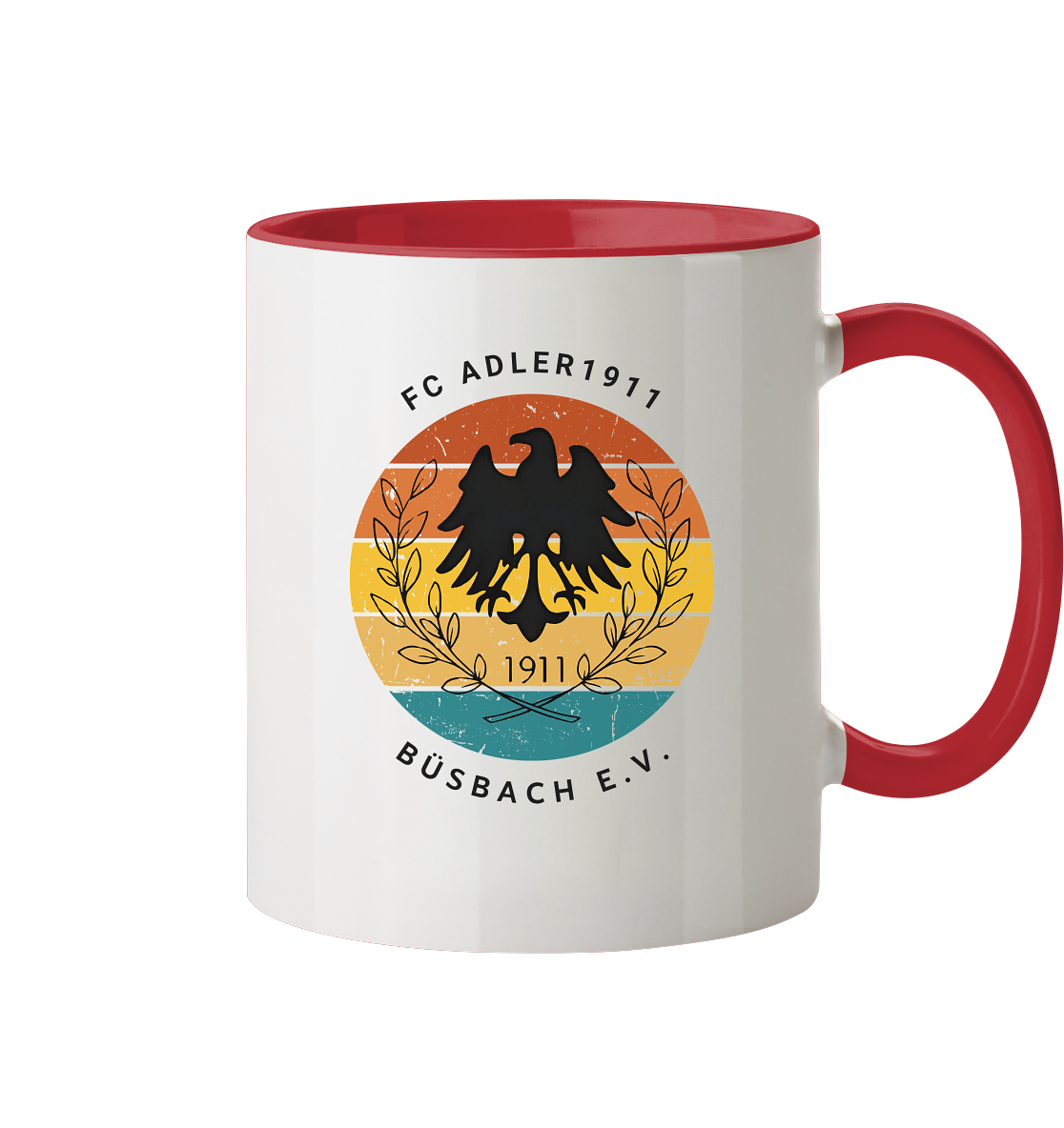 Wappen "Bunt" - Tasse zweifarbig