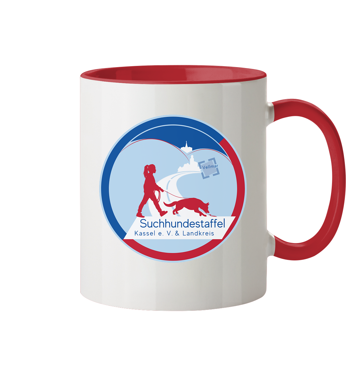 Nur Logo - Tasse zweifarbig