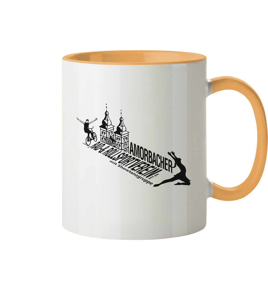 Nur Logo - Tasse zweifarbig