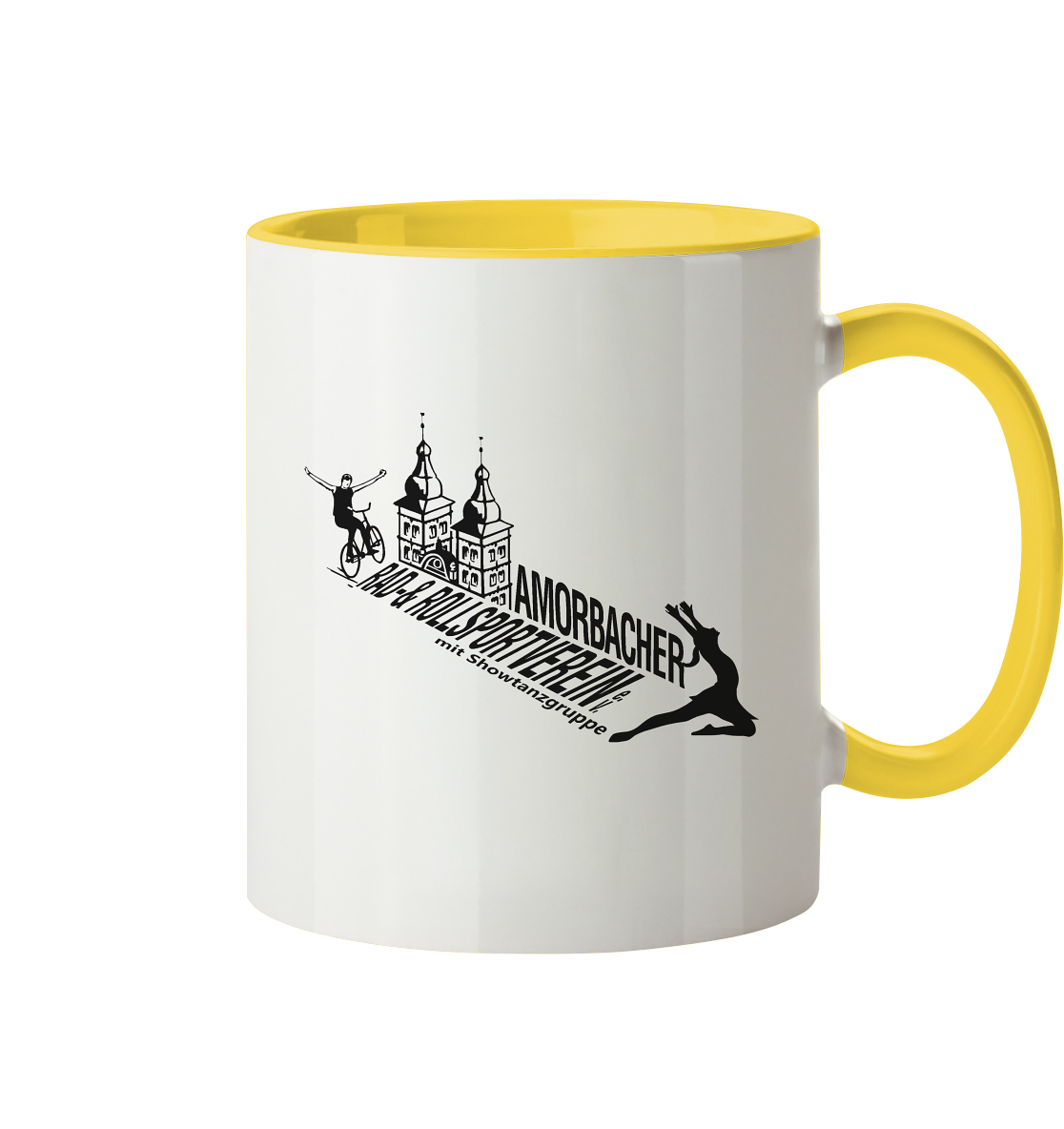 Nur Logo - Tasse zweifarbig