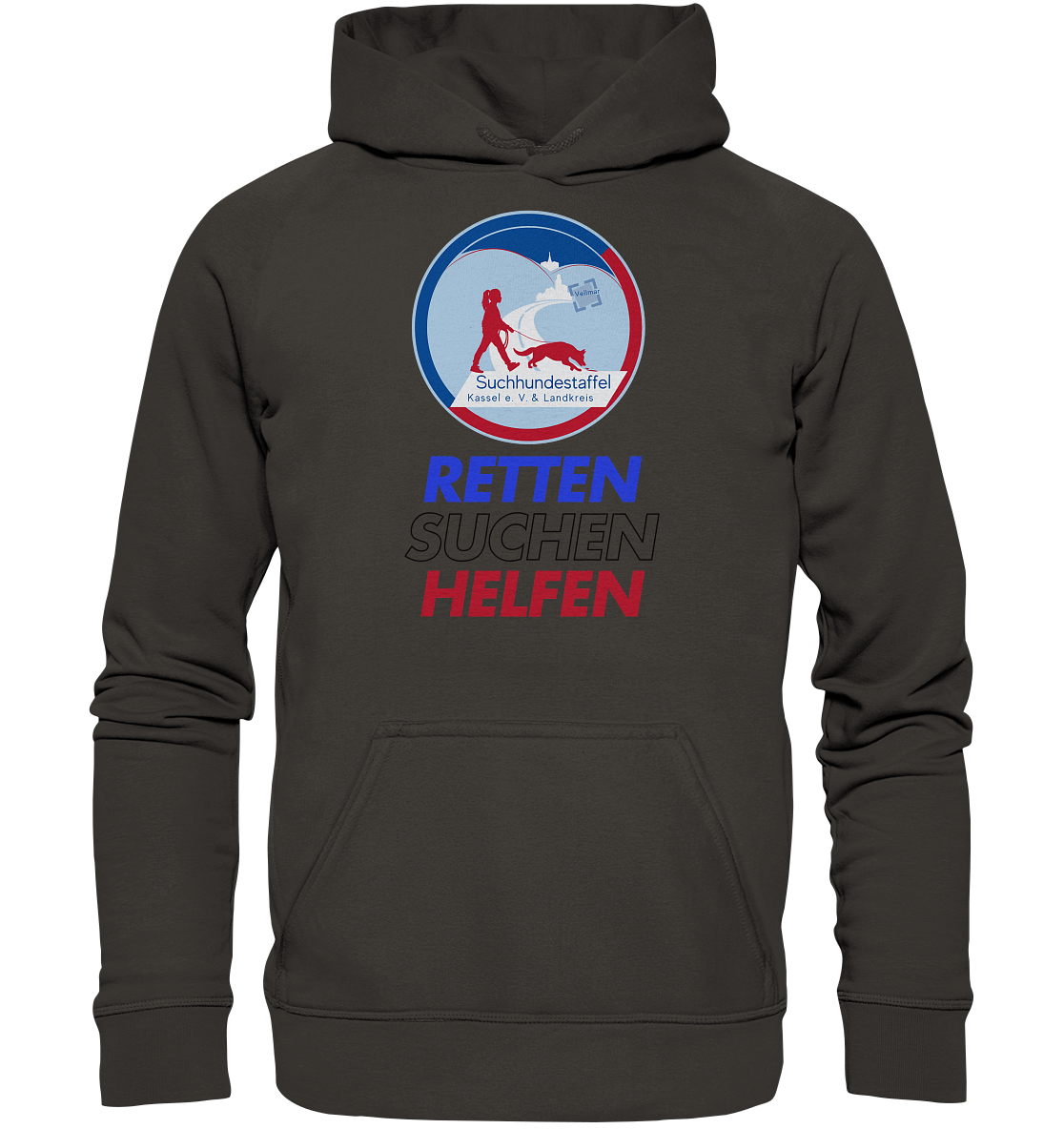 Logo & Slogan - Basic Unisex Hoodie