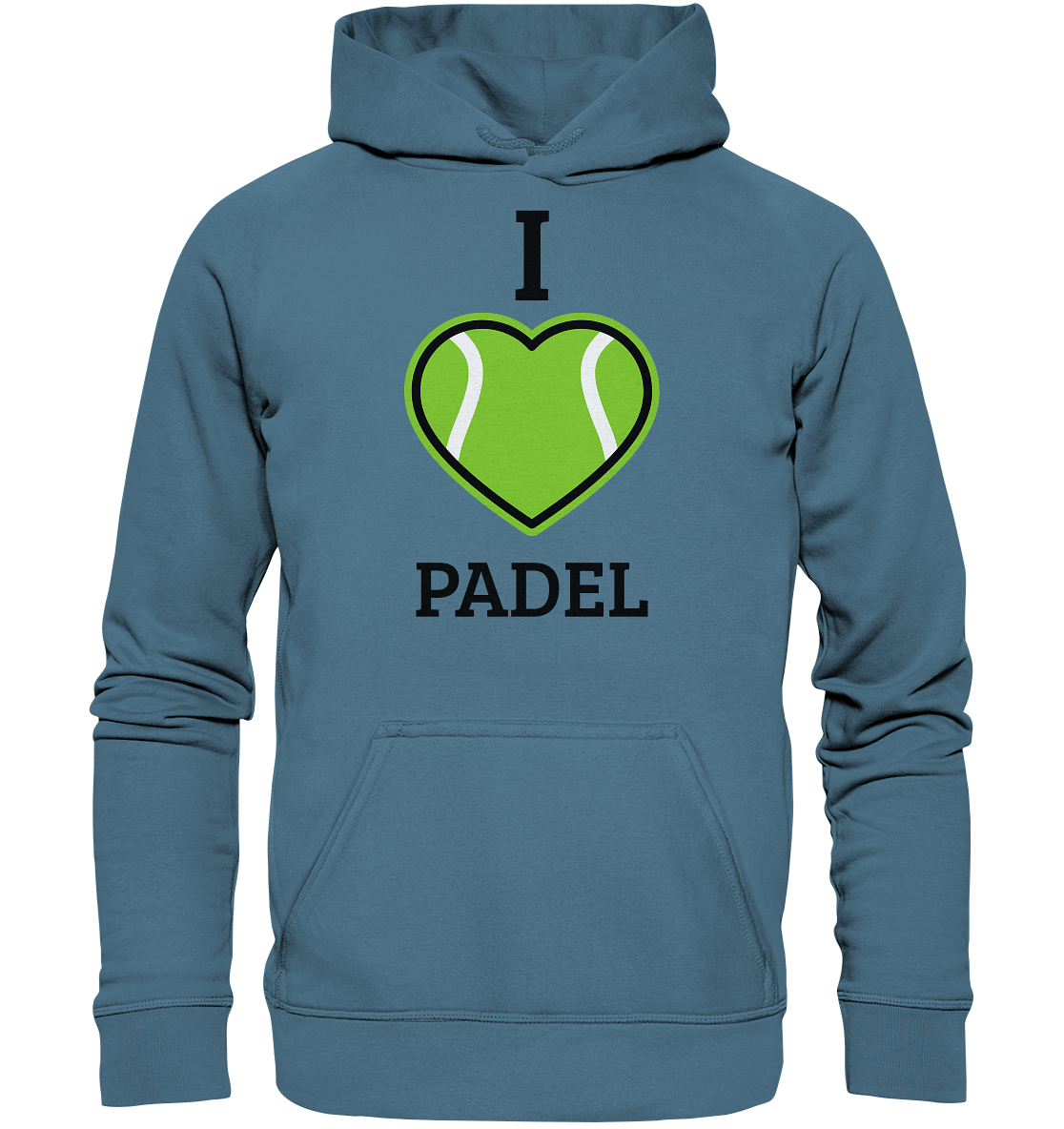 I Love Padel - Basic Unisex Hoodie