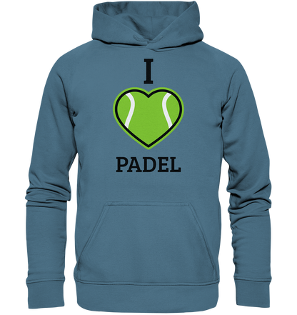 I Love Padel - Basic Unisex Hoodie