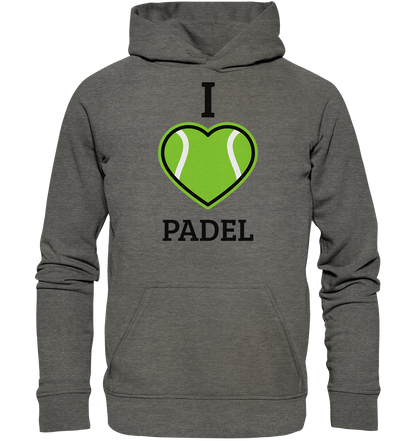 I Love Padel - Basic Unisex Hoodie