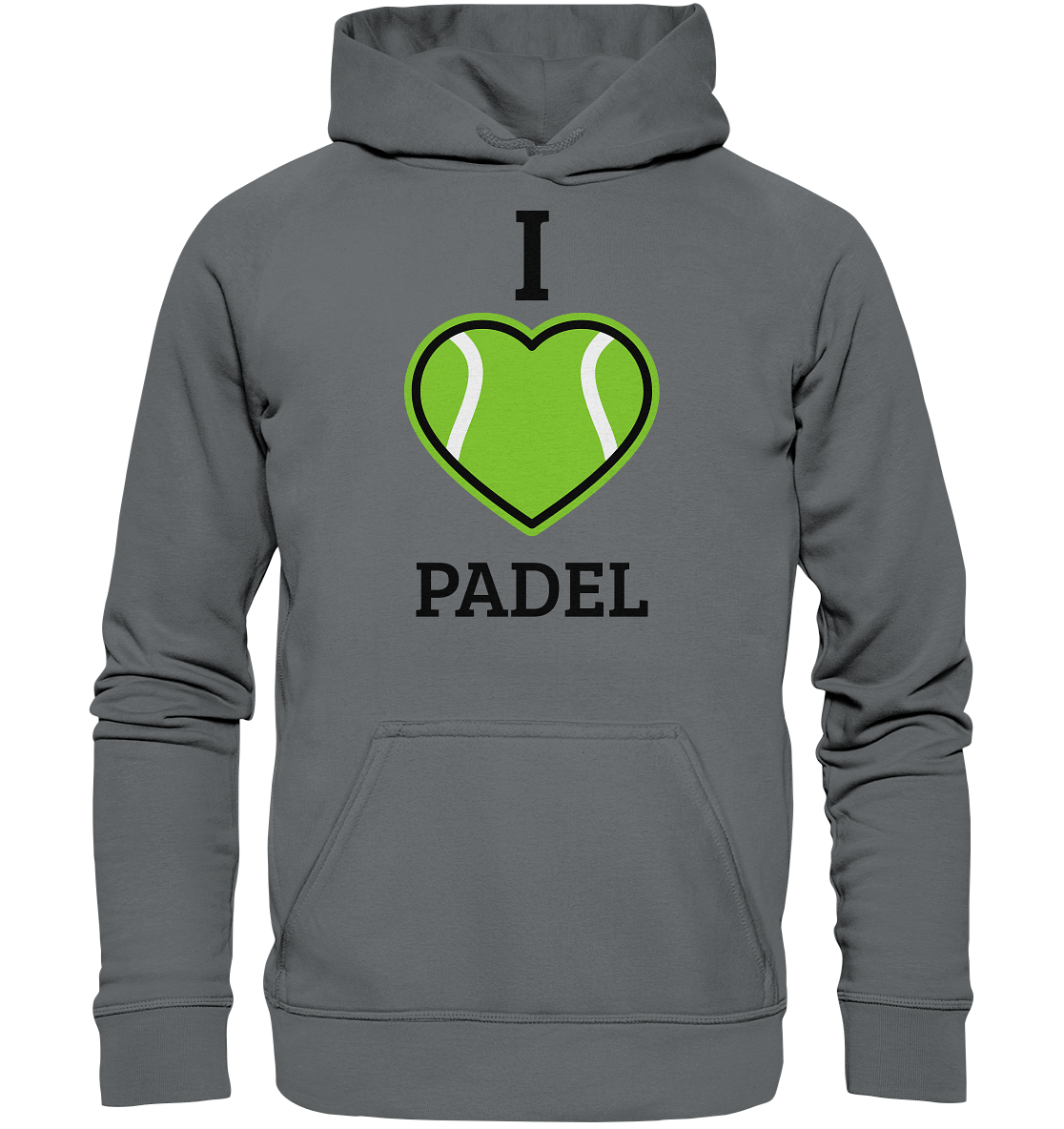 I Love Padel - Basic Unisex Hoodie