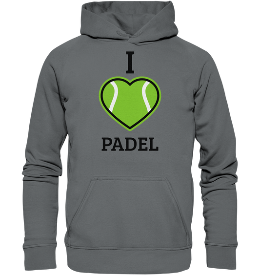 I Love Padel - Basic Unisex Hoodie