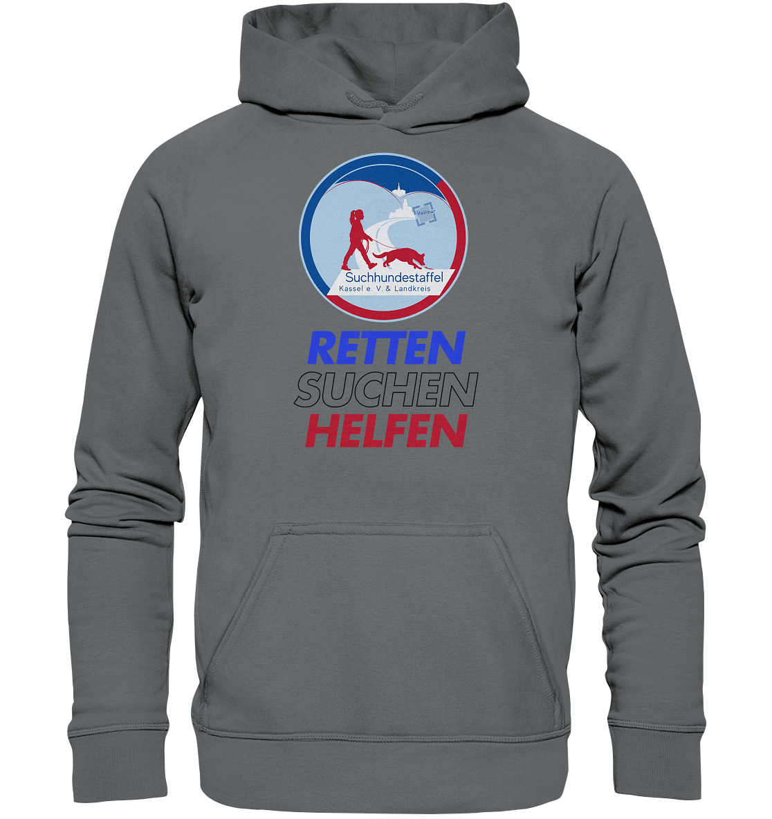 Logo & Slogan - Basic Unisex Hoodie