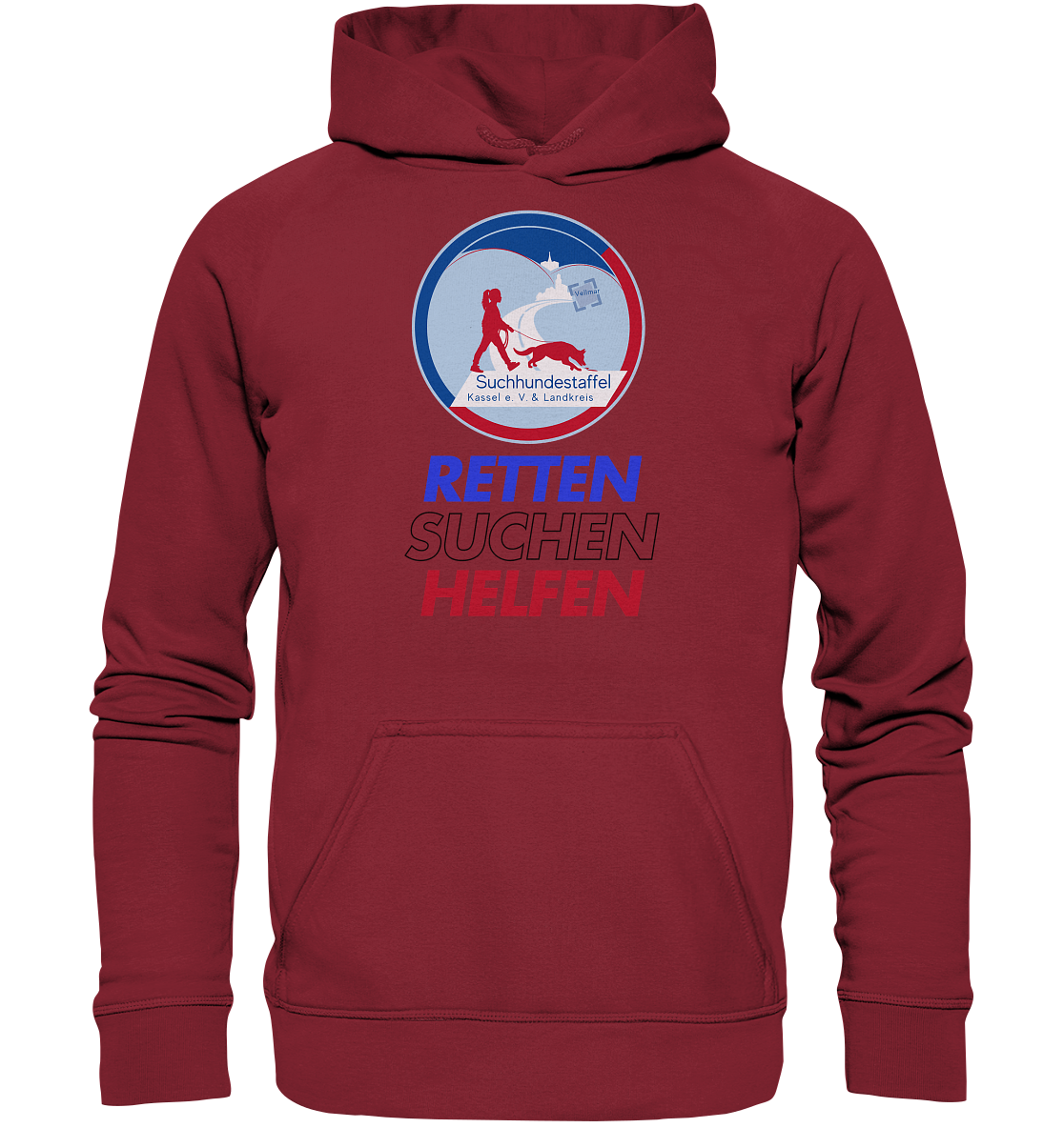 Logo & Slogan - Basic Unisex Hoodie