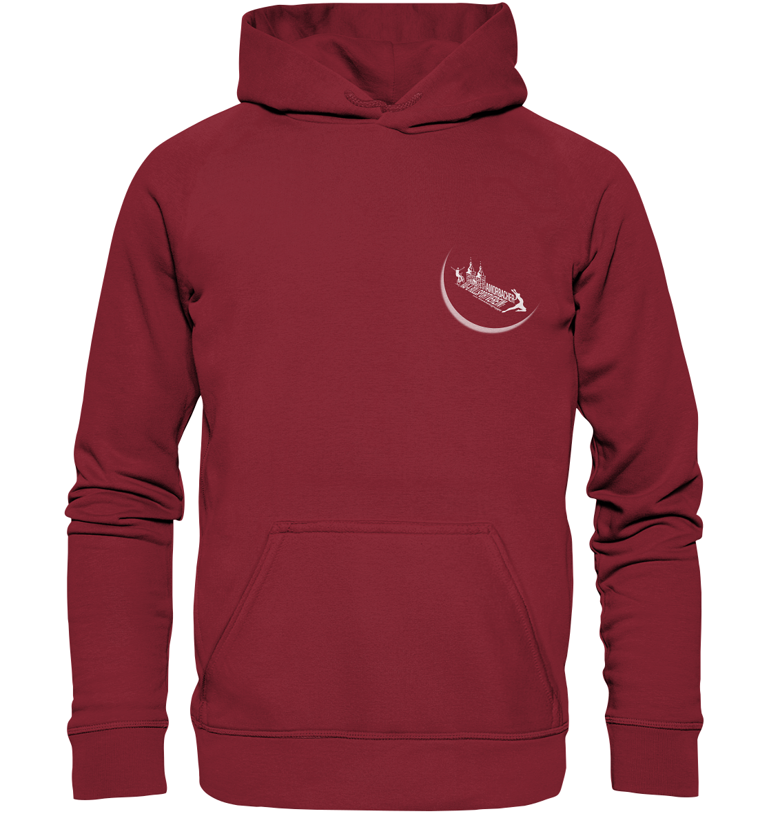 Logo & Halbkreis  - Basic Unisex Hoodie