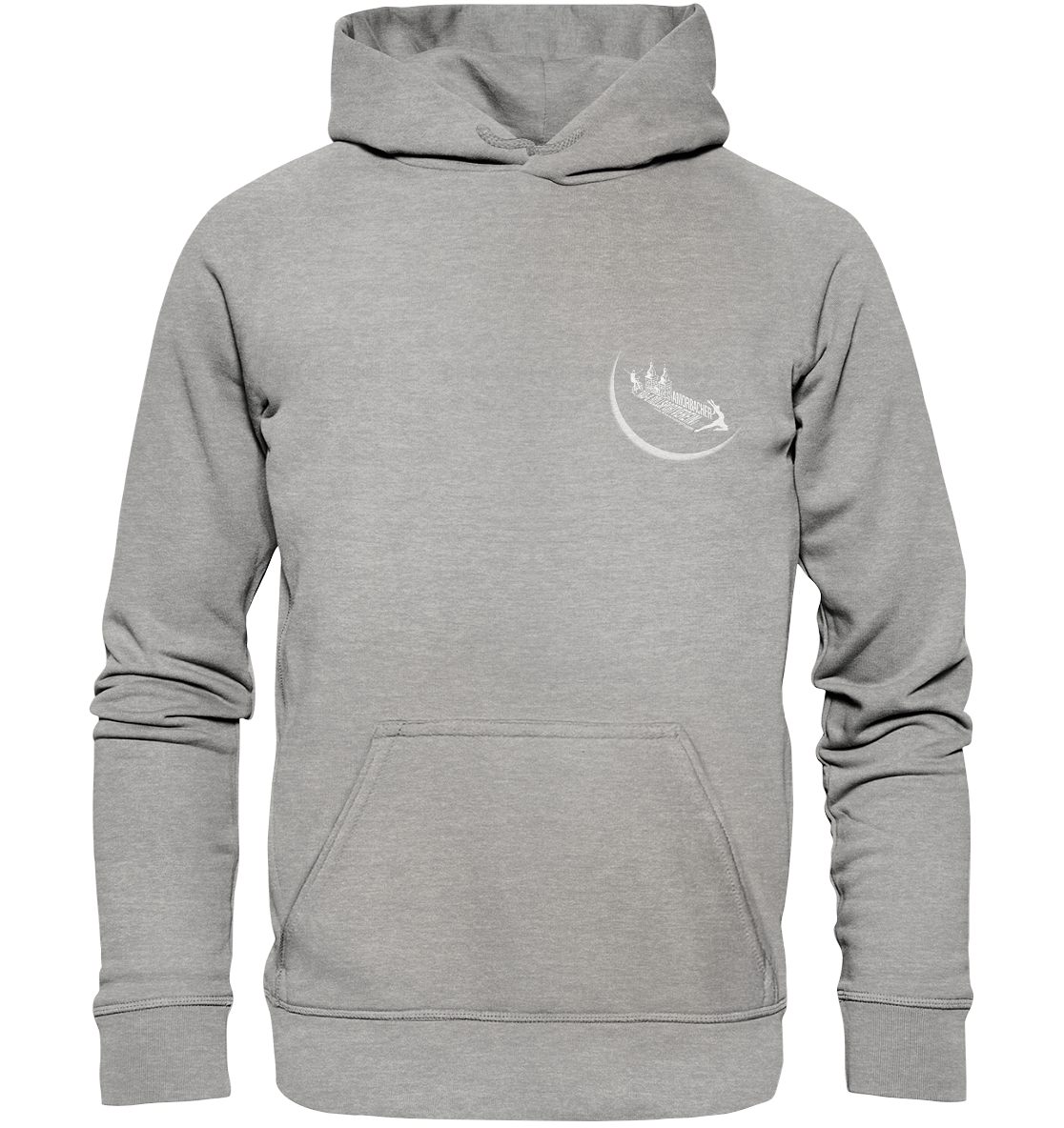 Logo & Halbkreis  - Basic Unisex Hoodie