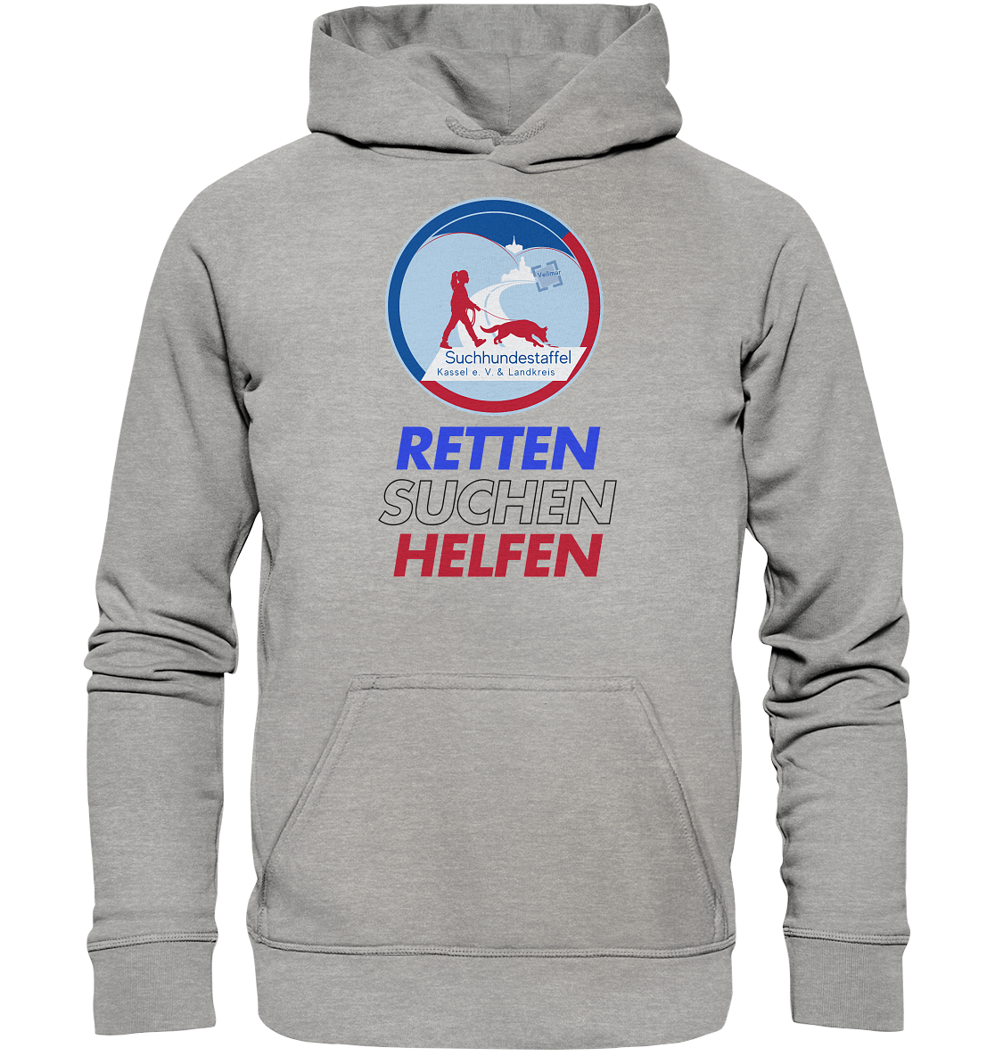 Logo & Slogan - Basic Unisex Hoodie