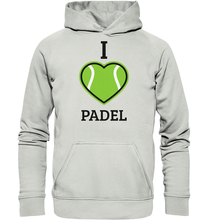 I Love Padel - Basic Unisex Hoodie