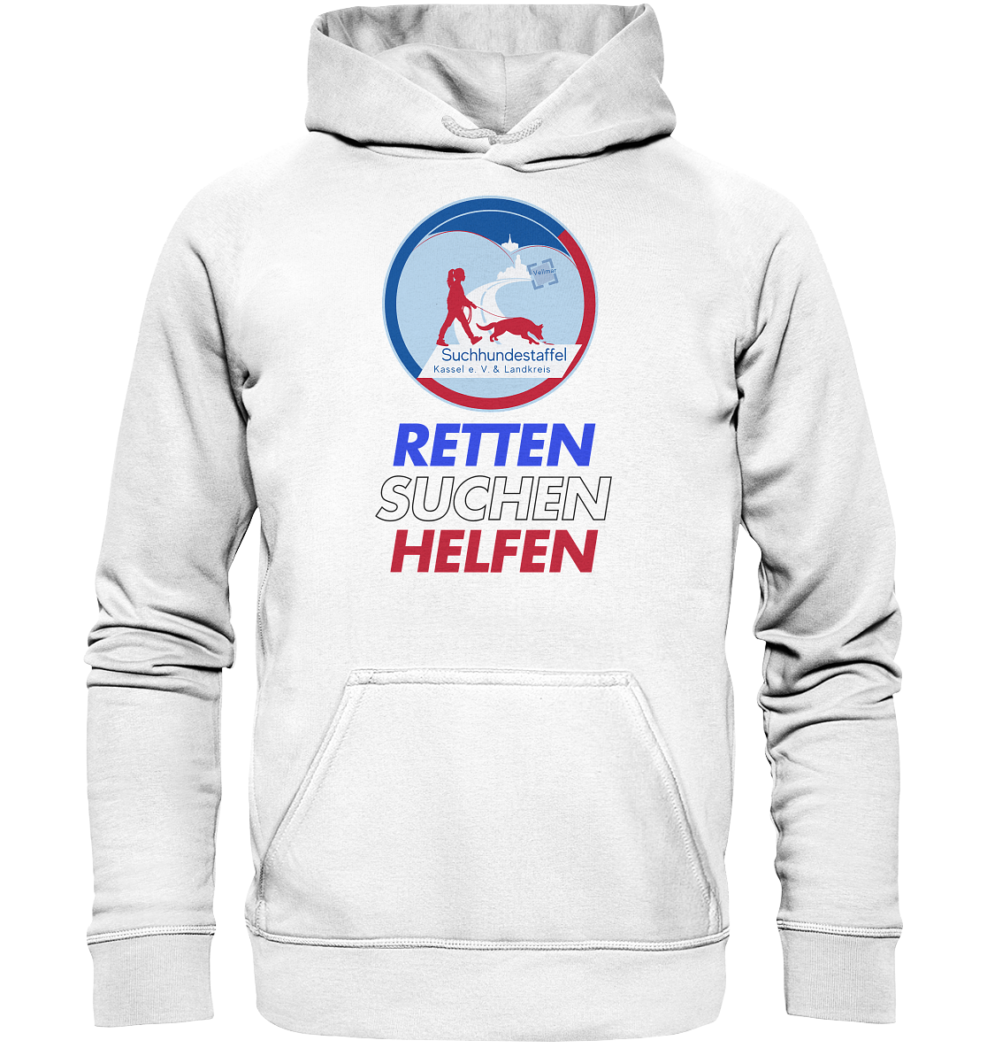 Logo & Slogan - Basic Unisex Hoodie