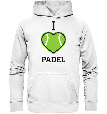 I Love Padel - Basic Unisex Hoodie