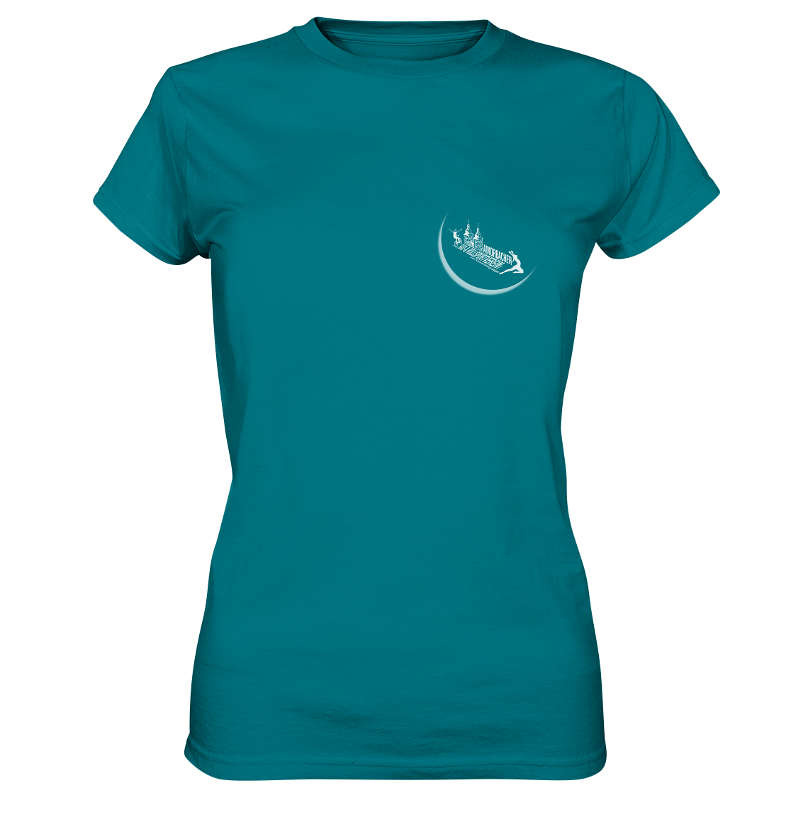 Logo & Halbkreis  - Ladies Premium Shirt