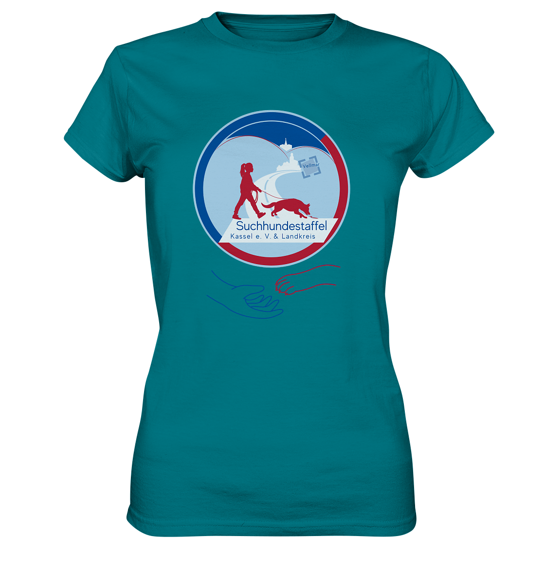 Logo & Pfote - Ladies Premium Shirt
