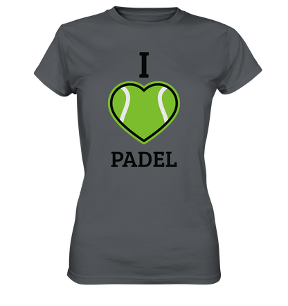 I Love Padel - Ladies Premium Shirt