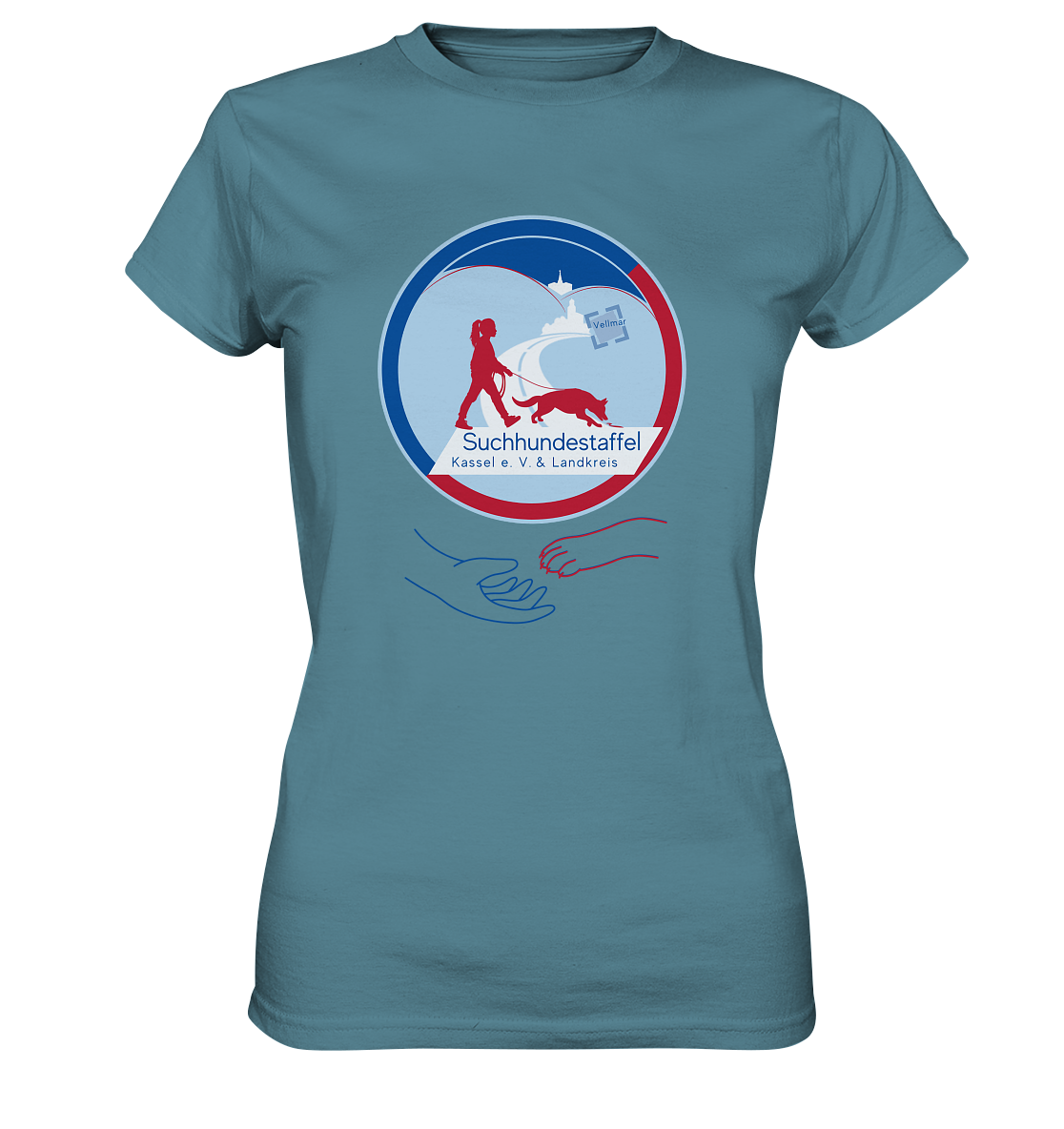 Logo & Pfote - Ladies Premium Shirt