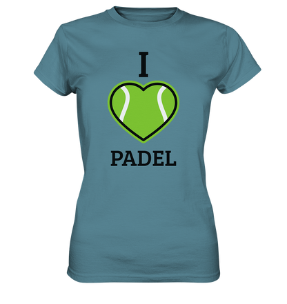 I Love Padel - Ladies Premium Shirt