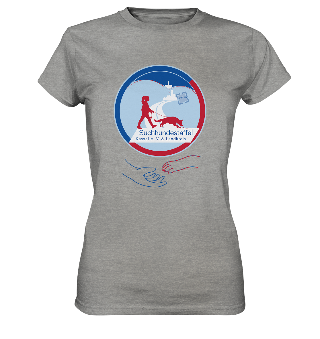 Logo & Pfote - Ladies Premium Shirt