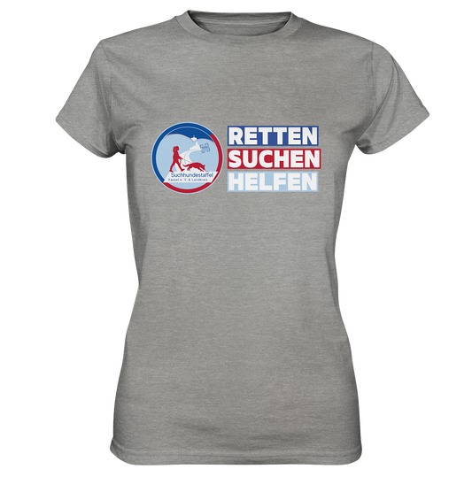 Logo & Slogan Rechts - Ladies Premium Shirt