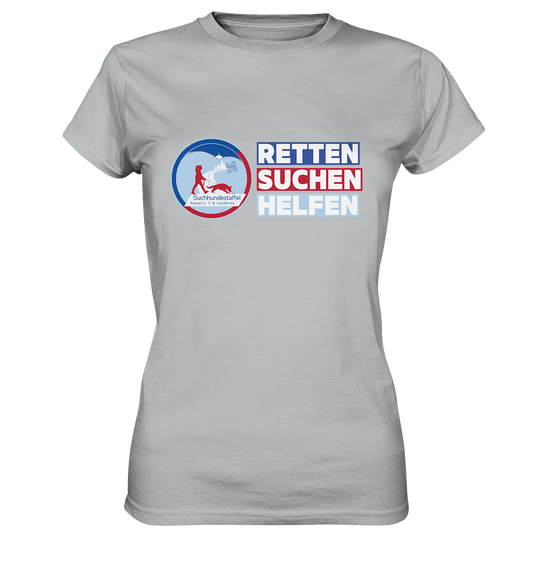 Logo & Slogan Rechts - Ladies Premium Shirt