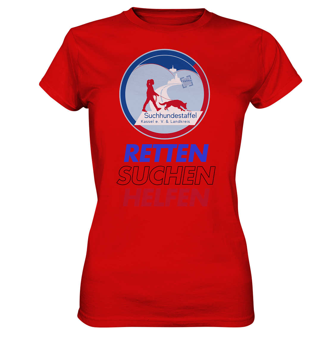 Logo & Slogan - Ladies Premium Shirt