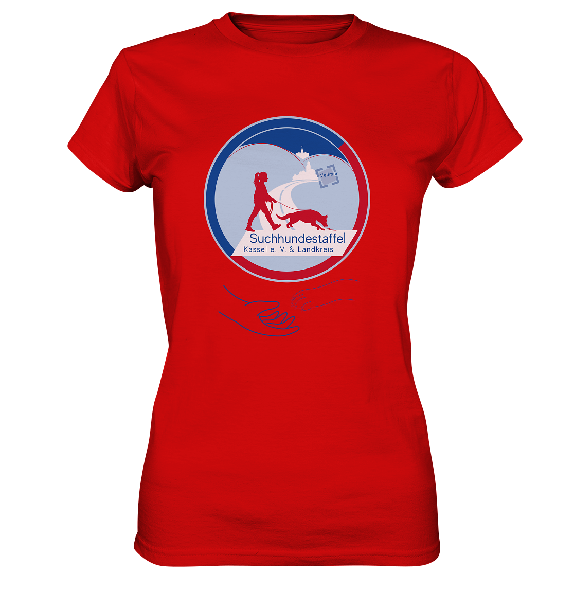 Logo & Pfote - Ladies Premium Shirt