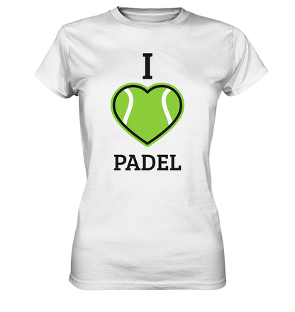 I Love Padel - Ladies Premium Shirt
