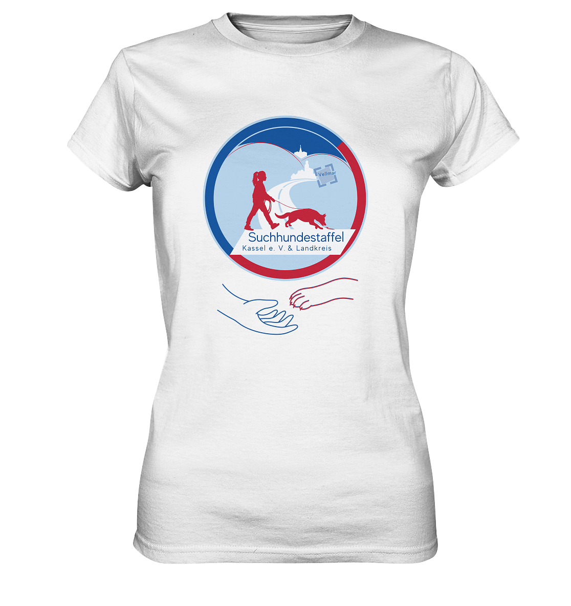 Logo & Pfote - Ladies Premium Shirt