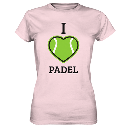 I Love Padel - Ladies Premium Shirt