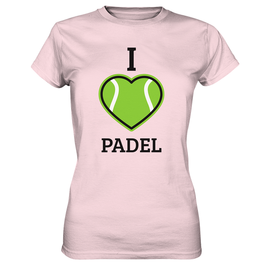 I Love Padel - Ladies Premium Shirt