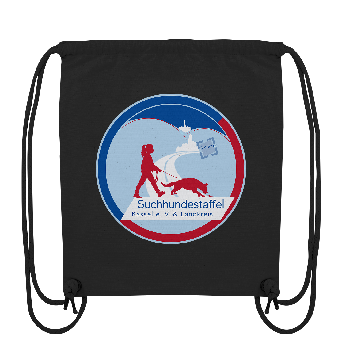 Nur Logo - Organic Gym-Bag