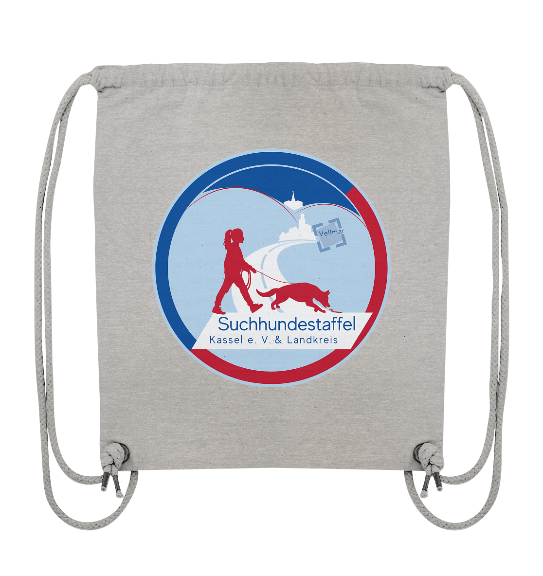 Nur Logo - Organic Gym-Bag