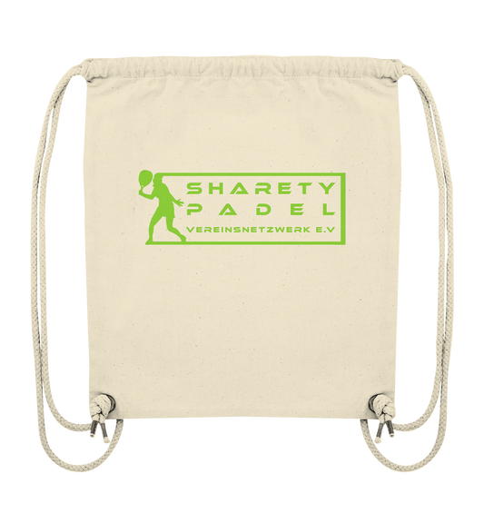 Nur Logo - Organic Gym-Bag