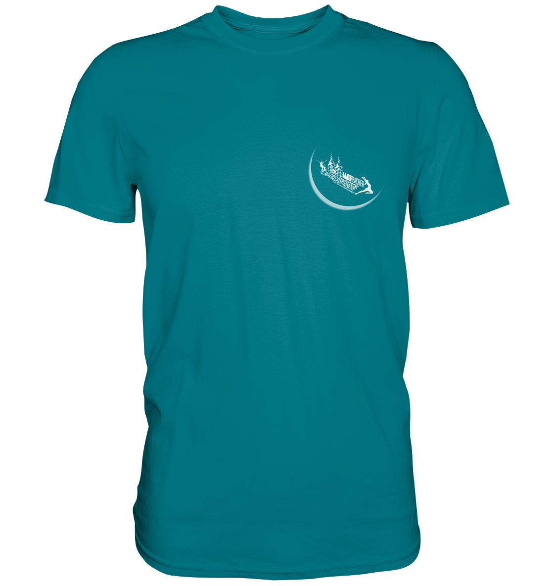 Logo & Halbkreis  - Premium Shirt