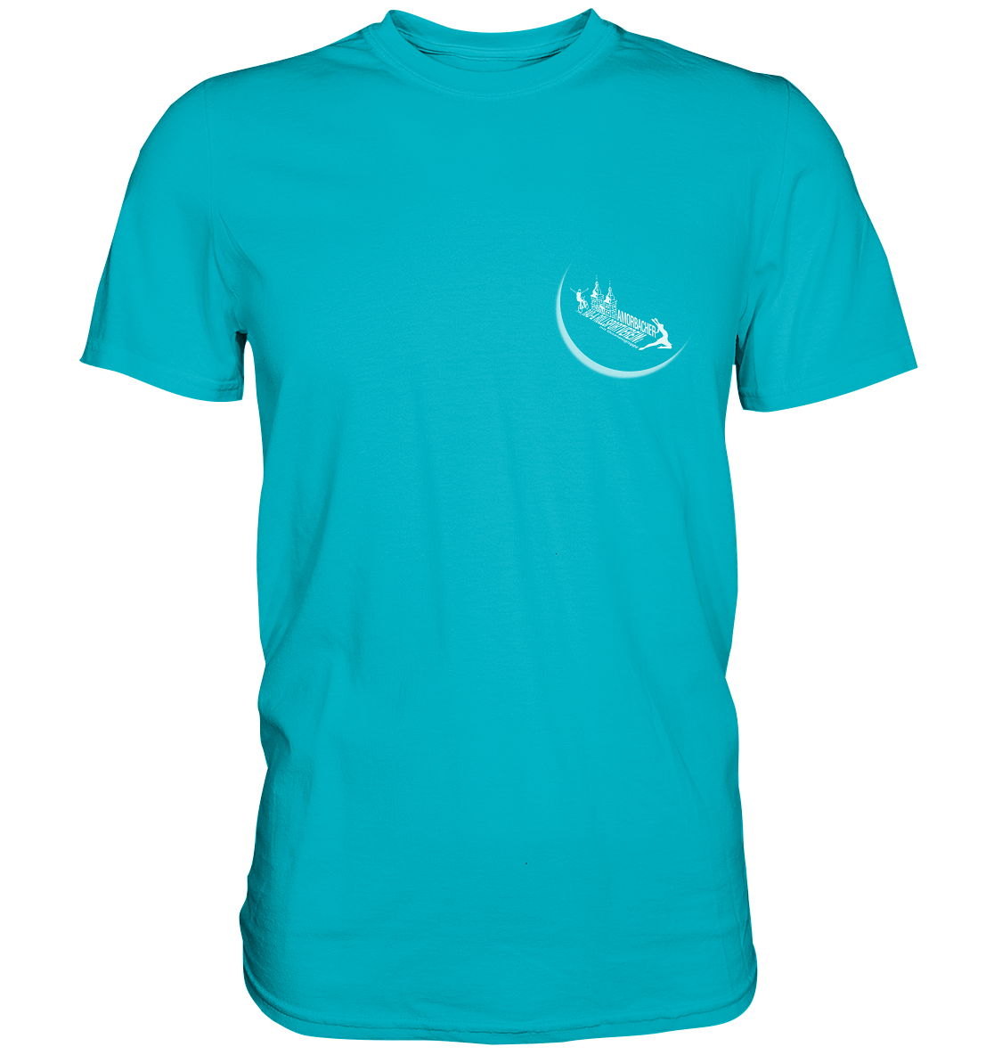Logo & Halbkreis  - Premium Shirt